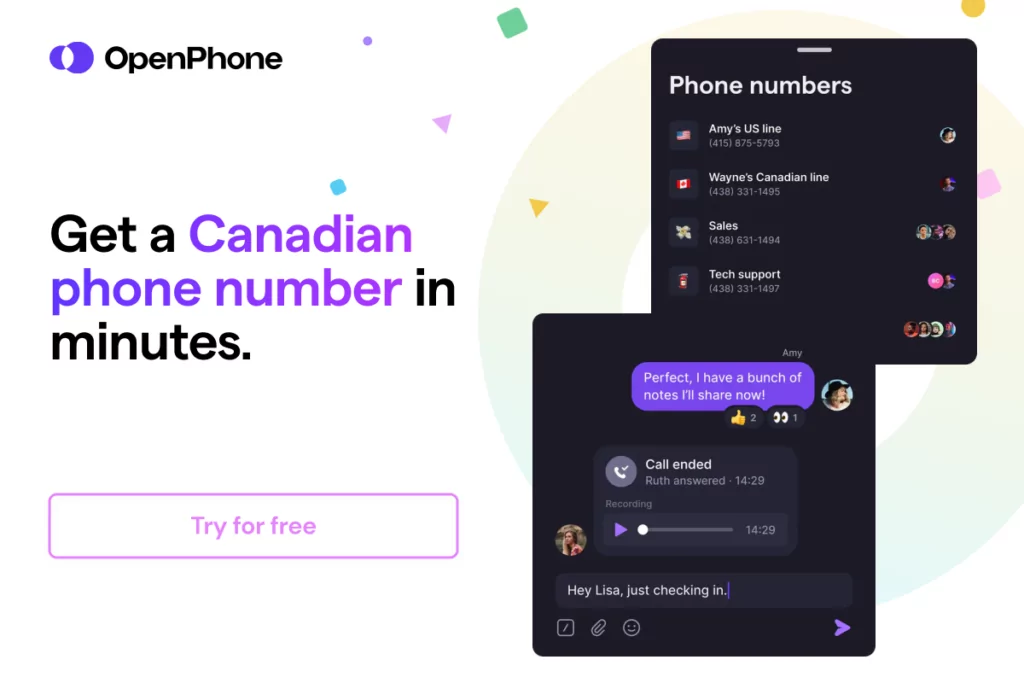 How to Get a Canadian Phone Number